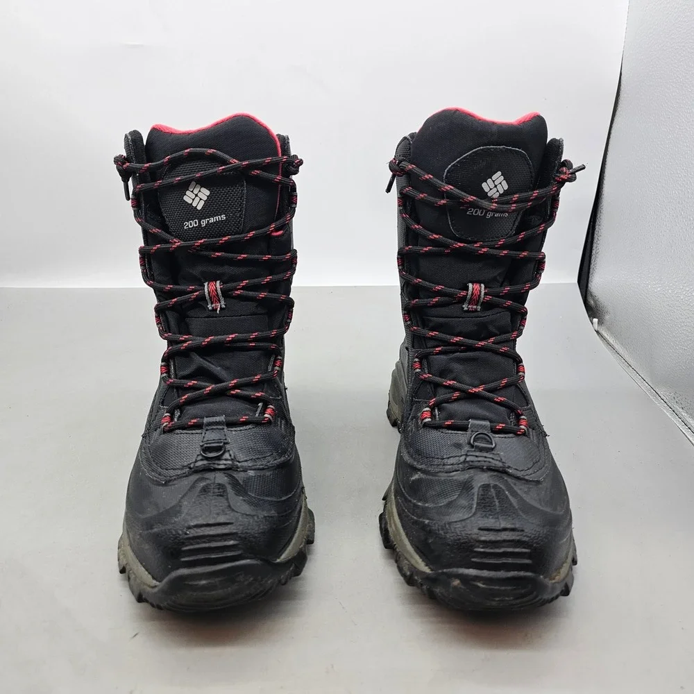Columbia Bugaboot III Mens 9 Black Waterproof 200g Insulated Winter Boots BM5980